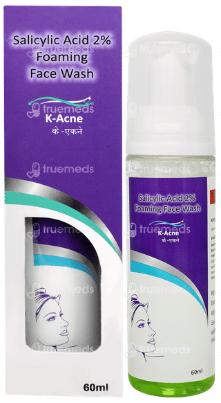 K Acne Foaming Face Wash 60ml