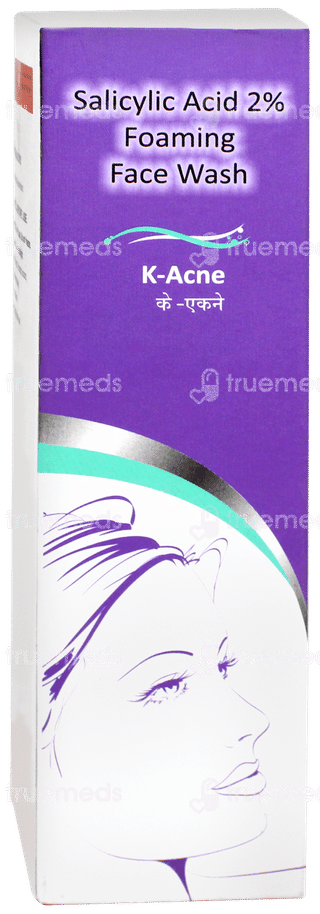 K Acne Foaming Face Wash 60ml