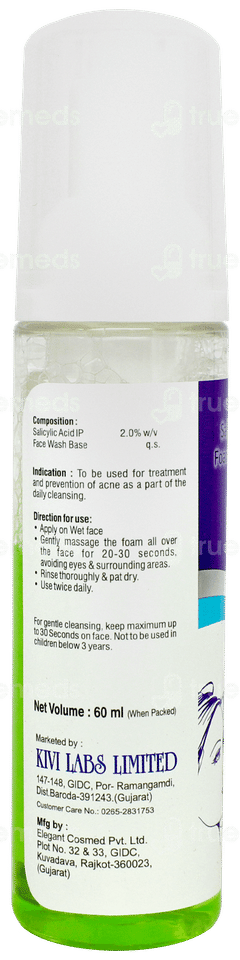 K Acne Foaming Face Wash 60ml