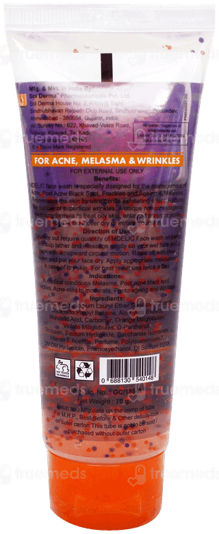 Mdelic Face Wash 70Gm