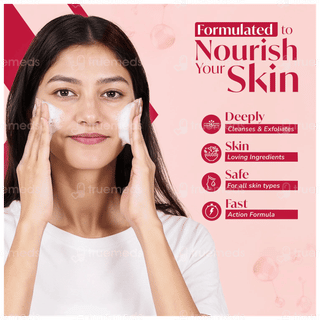 Meglow Instant Glow Skin Brightening & Luminizing Face Wash 70Gm