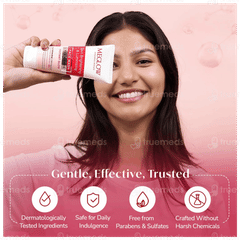Meglow Instant Glow Skin Brightening & Luminizing Face Wash 70Gm