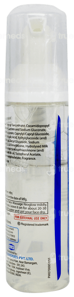 Nioglow Foaming Face Wash 60ml