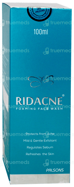 Ridacne Foaming Face Wash 100Ml Ridacne Foaming Face Wash 100Ml