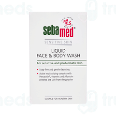 Sebamed Liquid Face & Body Wash 200ml