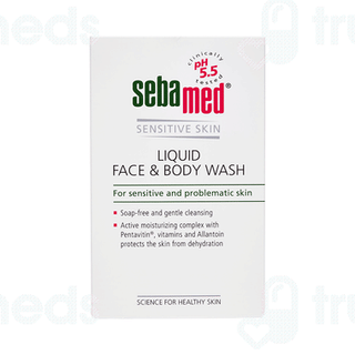 Sebamed Liquid Face & Body Wash 200ml