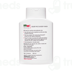 Sebamed Liquid Face & Body Wash 200ml