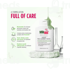 Sebamed Liquid Face & Body Wash 200ml