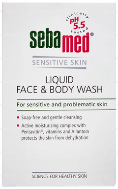 Sebamed Liquid Face & Body Wash 200ml