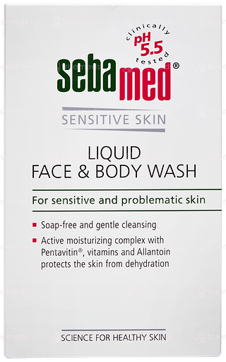 Sebamed Liquid Face And Body Wash 200ml