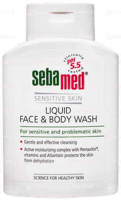 Sebamed Liquid Face & Body Wash 200ml
