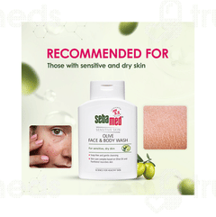 Sebamed Olive Face & Body Wash 200ml