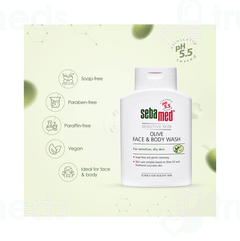 Sebamed Olive Face & Body Wash 200ml