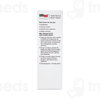 Sebamed Olive Face & Body Wash 200ml