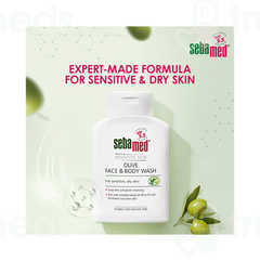 Sebamed Olive Face & Body Wash 200ml