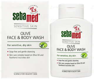 Sebamed Olive Face & Body Wash 200Ml