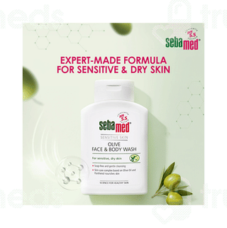 Sebamed Olive Face & Body Wash 200Ml
