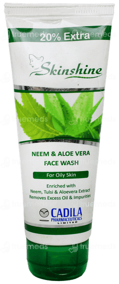 Skinshine Neem And Aloe Vera Face Wash 50Gm Skinshine Neem And Aloe Vera Face Wash 50Gm