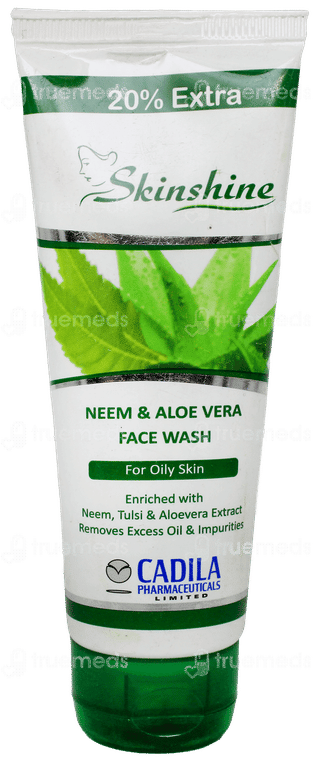 Skinshine Neem And Aloe Vera Face Wash 50Gm
