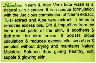 Skinshine Neem And Aloe Vera Face Wash 50Gm