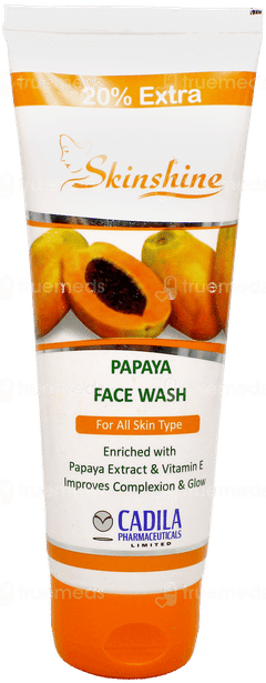 Skinshine Papaya Face Wash 60Gm Skinshine Papaya Face Wash 60Gm