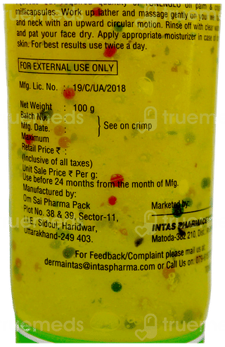 Tonenglo Face Wash Gel 100Gm