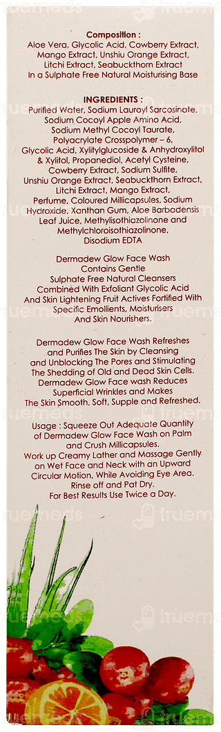 Dermadew Glow Face Wash 100ml