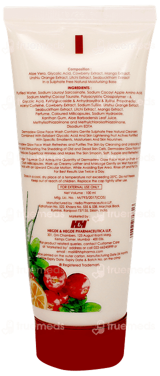 Dermadew Glow Face Wash 100ml