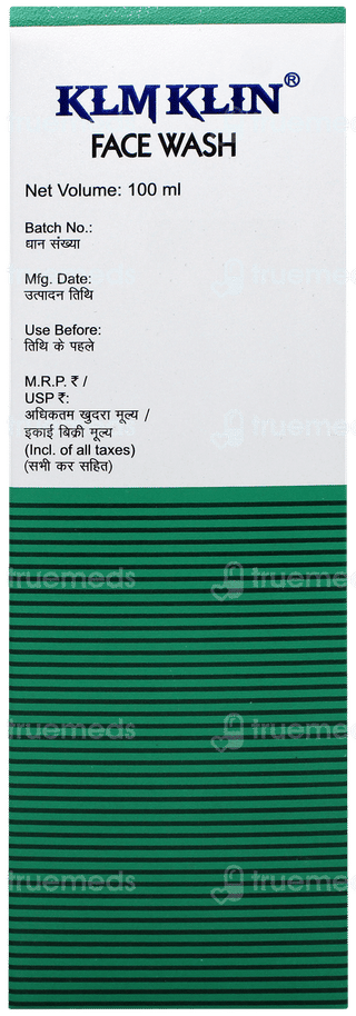 Klm Klin Face Wash 100ml
