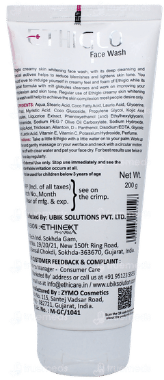 Ethiglo Face Wash 200gm