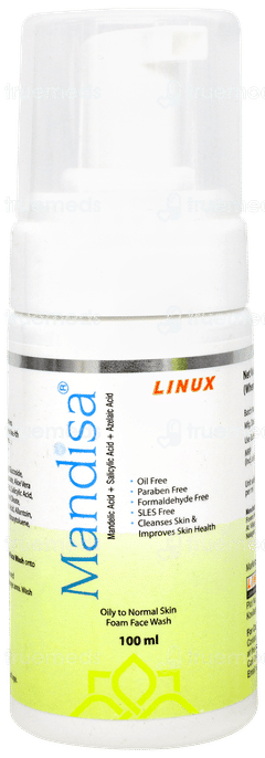 Mandisa Foam Face Wash 100ml Mandisa Foam Face Wash 100ml