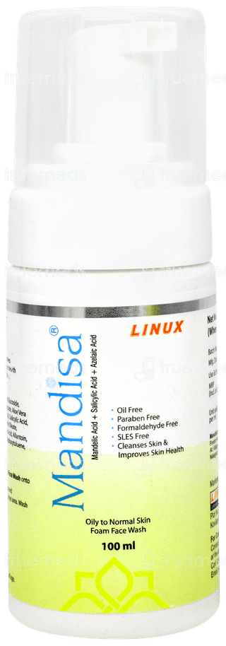 Mandisa Foam Face Wash 100ml