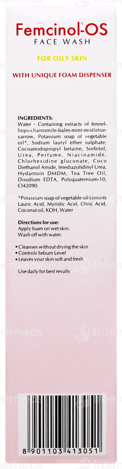 Femcinol Os Face Wash 70ml Femcinol Os Face Wash 70ml