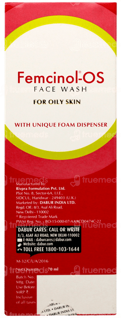 Femcinol Os Face Wash 70ml Femcinol Os Face Wash 70ml