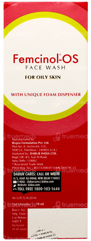 Femcinol Os Face Wash 70ml