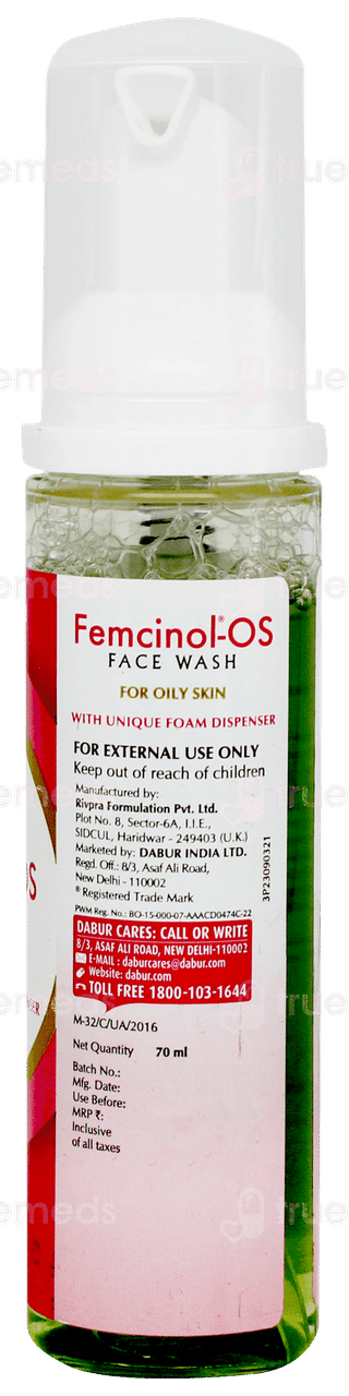 Femcinol Os Face Wash 70ml