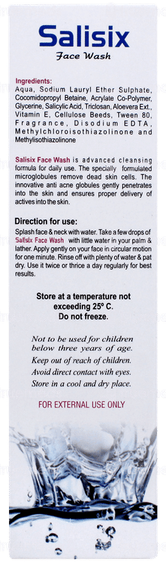 Salisix Face Wash 60ml Salisix Face Wash 60ml