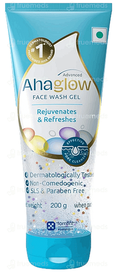 Ahaglow Advanced Face Wash Gel 200gm Ahaglow Advanced Face Wash Gel 200gm
