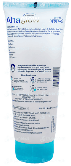 Ahaglow Advanced Face Wash Gel 200gm