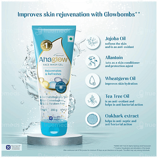 Ahaglow Advanced Face Wash 200gm