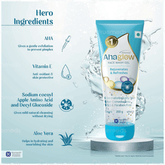 Ahaglow Advanced Face Wash Gel 200gm