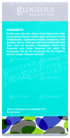 Glogeous Advanced Face Wash Gel 100gm Glogeous Advanced Face Wash Gel 100gm