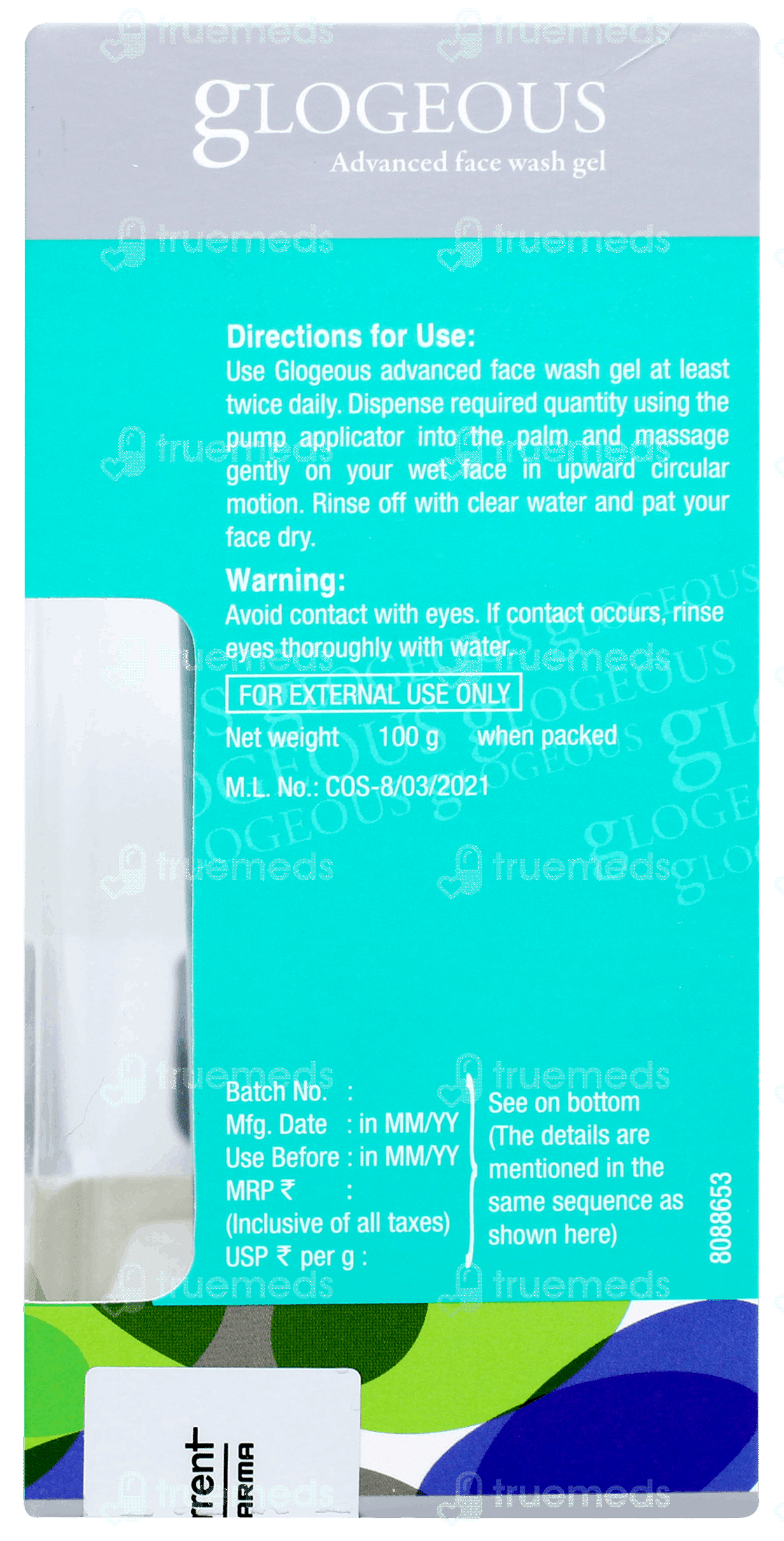 Glogeous Advanced Face Wash Gel Uses Side Effects Price Substitutes