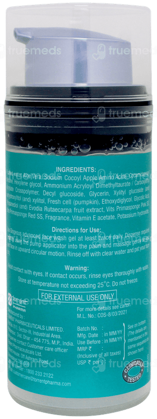 Glogeous Advanced Face Wash Gel 100gm