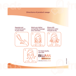 Biluma Advance Skin Brightening Face Wash 100ml