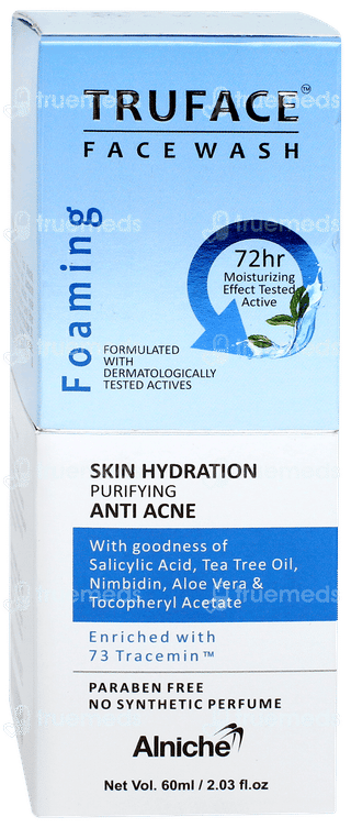 Truface Foaming Face Wash 60ml