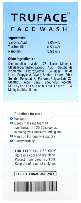 Truface Foaming Face Wash 60ml