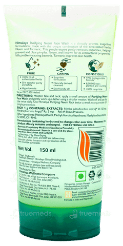 Himalaya Purifying Neem Face Wash 150ml