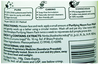 Himalaya Purifying Neem Face Wash 150Ml