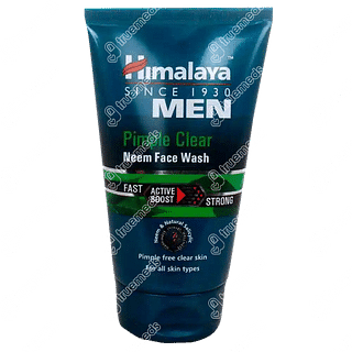 Himalaya Men Pimple Clear Neem Facewash 100 ML